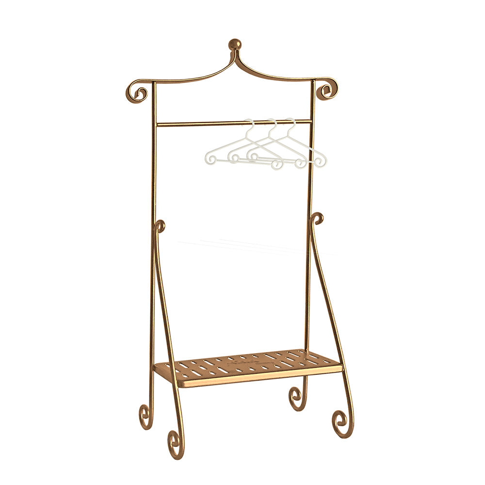 1:6 Gold Dollhouse Clothes Rack | Aizulhomey- 1:6 & 1:12 Scale Collector Miniatures 1:6 Gold Dollhouse Clothes Rack | Aizulhomey- 1:6 & 1:12 Scale Collector Miniatures