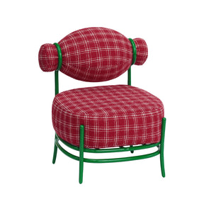 Candy Sofa Dollhouse - Red Checkered 1/6 Scale Dollhouse Miniature