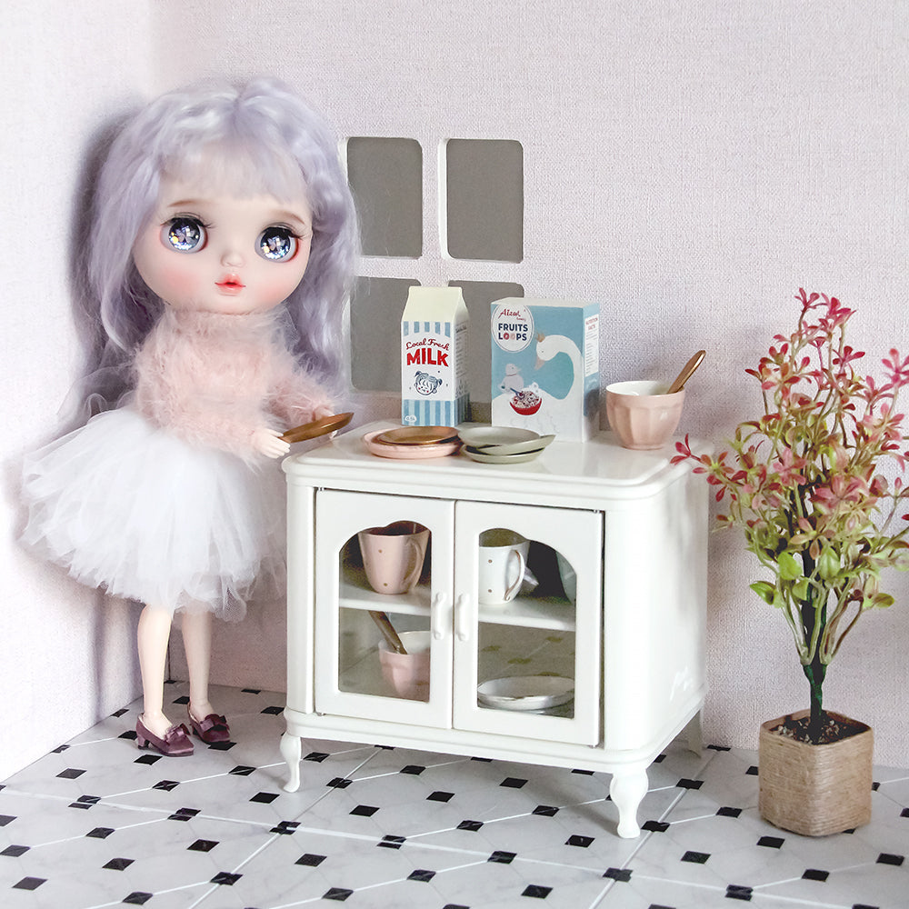 Cupboard Dollhouse-1/6 Scale Dollhouse Miniature