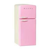 冷蔵庫ドールハウス - バービー ピンク&amp;ホワイト 1/6 スケール ドールハウス ミニチュア