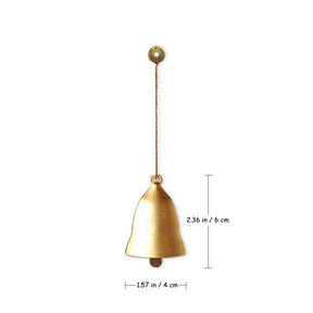 2022 Christmas Ornaments - Golden Bell Metal Double Sided Crafts